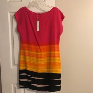 Stunning NWT Trina Turk 100% Silk Dress
